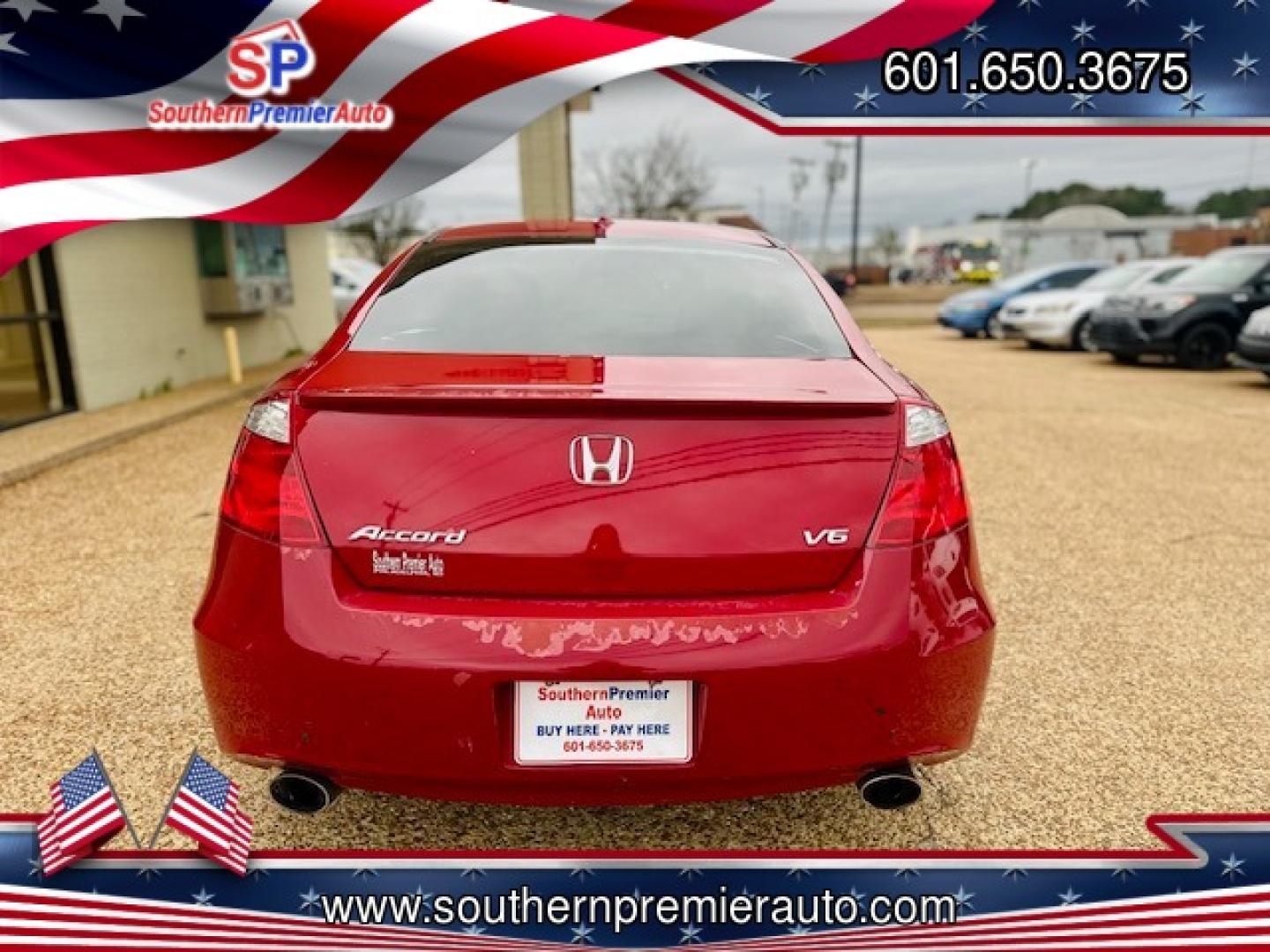 2010 RED HONDA ACCORD EX-L (1HGCS2B83AA) , located at 922 W. Beacon St., Philadelphia, MS, 39350, (601) 650-3675, 32.770447, -89.127151 - Photo#4